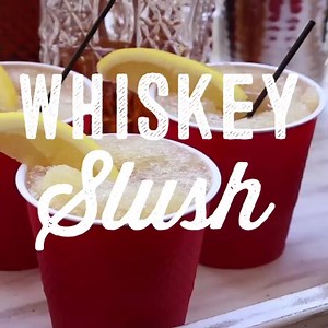 14K views · 467 reactions | A frozen whiskey-lemonade slush topped...