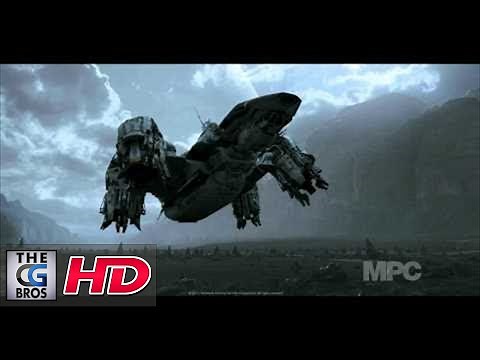 CGI VFX Breakdowns : "Prometheus Landing" - by MPC