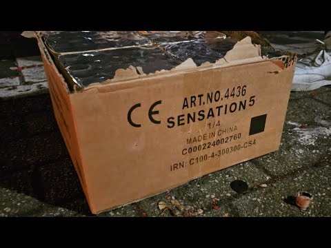 Sensation 5 100 Shots - Rubro Vuurwerk