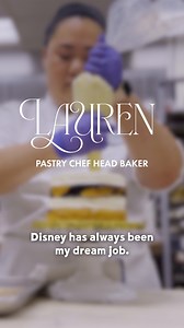 Meet Lauren, 👋 a Pastry Chef Head Baker who followed her childhood dreams to make magic at Disneyland Resort ✨ Explore opportunities to join our team here: http://di.sn/60053jiFV #DisneyJobs #DisneyCulinary | Disneyland Jobs