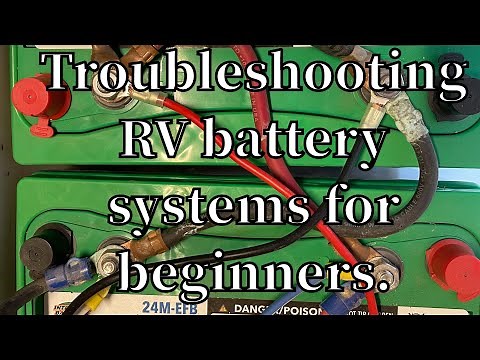 A beginners guide to troubleshooting RV battery systems.