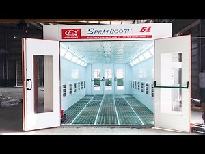 Real case spray booths show from all over the world customers