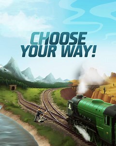 Try the most often played game on rails and build up your station! 👇 | TrainStation