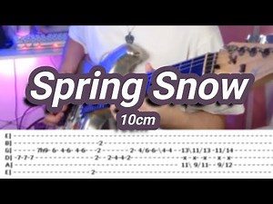 Spring Snow |©10cm |【Guitar Cover】with TABS | Lovely Runner OST