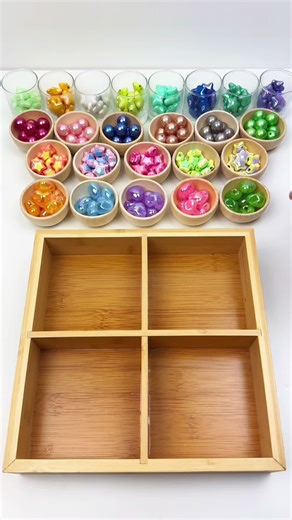 Satisfying Bead Sorting ASMR for Relaxation