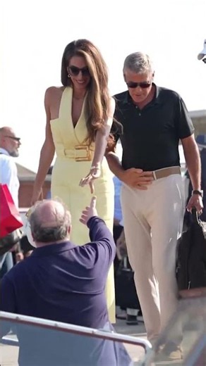 Amal & George Clooney en mode glamour à Venise 🇮🇹