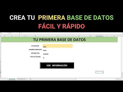 🚀 Como Crear una Base de Datos en Excel Desde Cero : Guia Completa