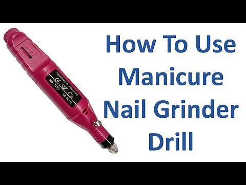 Electric Manicure & Pedicure File And Polish Rotary Grinder Drill