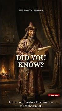 Genghis Khan: Diplomatic Immunity Invented
