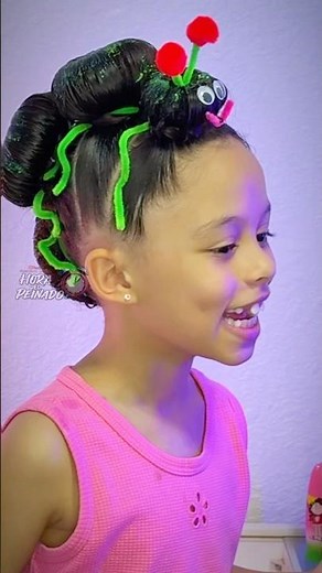 Peinado Loco de Ciempiés 🐛 TUTORIAL FÁCIL
