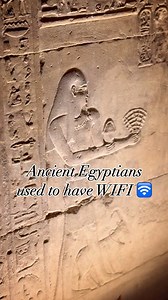 4.9K views · 55 reactions | Ancient Egyptian used to have WIFI  #ancientegypt #egypt #egyptology #egyptian #history #ancient #travel #kemet #ancienthistory #pyramids #art #cairo #ancientegyptian #archaeology #thisisegypt #luxor #visitegypt #egyptianart #egipto #pharaoh #archeology #africa #travelphotography #temple #photography #egitto #kemetic #anubis #giza #ankh | Sandra Fares | Facebook