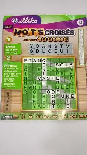 €1,000 in a €3 crossword 🤩🥳