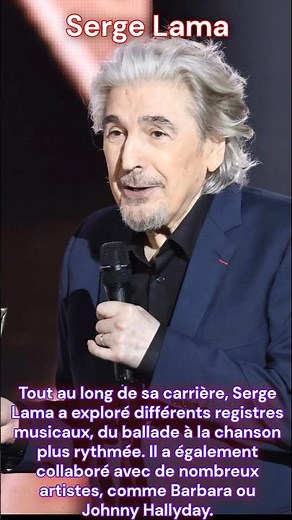 Serge Lama : Une voix incontournable de la chanson Française