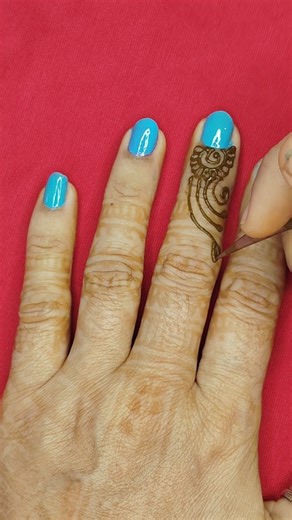 Finger Mehandi Designs|Simple Mehandi Designs #fingerdesign #ytshorts #mehndi #henna