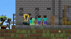 Monster School Animation vs. Minecraft Shorts Ep 27