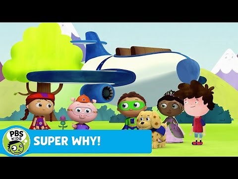 SUPER WHY! | Alpha Pig Builds a Jet | PBS KIDS