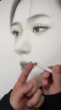 Learn to draw Hyper Realistic Lips Step by step Charcoal Pencil #drawingtechniques #sketch #drawing