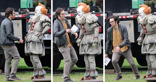 Turns Out, Pennywise’s Crossed Eyes Are Not CGI And It Seriously Spooked Bill Hader On Set