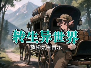 【白噪音/环境音】1小时 转生异世界 当精灵城镇周边地区送货员 | 看货物清单 | 林间小憩|幻想中世纪| 凯尔特音乐|（适合放松 看书 作业 自习 助眠等）