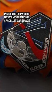 Inside the lab where NASA’s moon mission spacesuits are made #space #nasa #artemisii