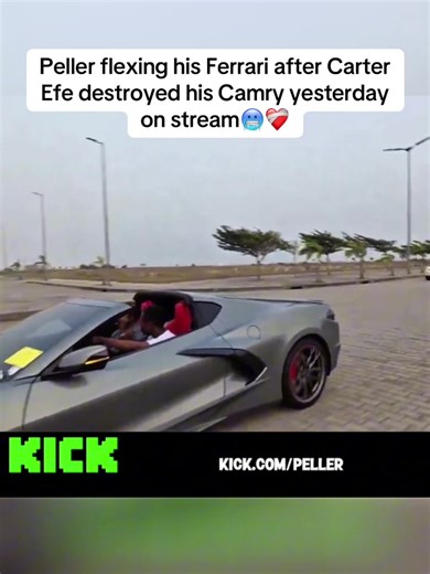 Peller Shows Off His Ferrari After Stream Drama