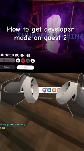 How to get developer mode on quest 2