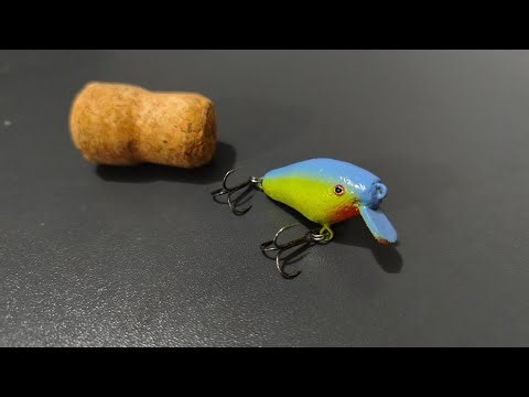 How to make wine cork bait
