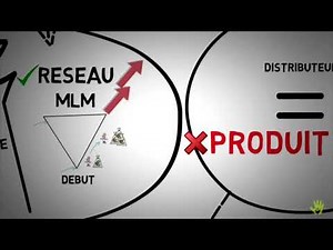 Explication entre un système pyramidale (arnaque) et MLM