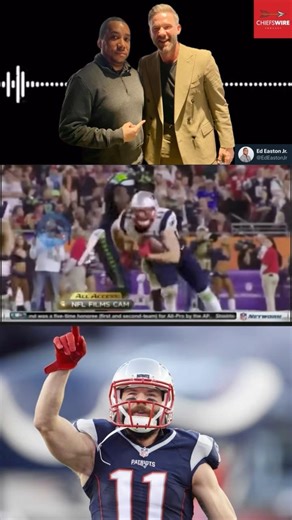 #NFL Interview | Ed Easton Jr. spoke to Julian Edelman about the Chiefs hiring Chad O’Shea #shorts