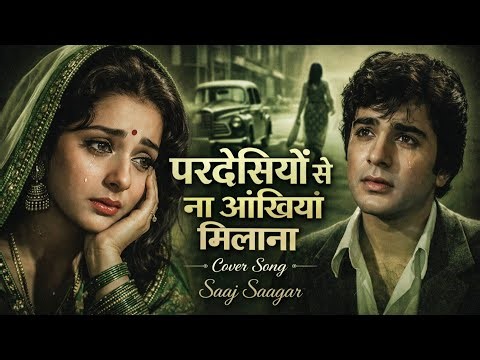 Pardesiyon se na ankhiya milana || Covar song Old is Gold || Lata Mangeshkar Ai Model | Saaj Saagar