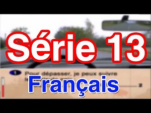 Code De La Route Au Maroc ( FR ) - Série 13