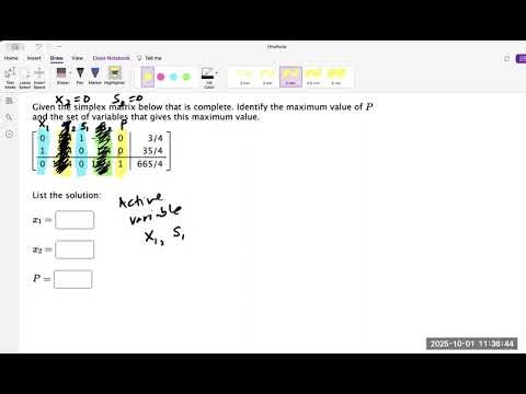 Reading the Answer in the Simplex Method