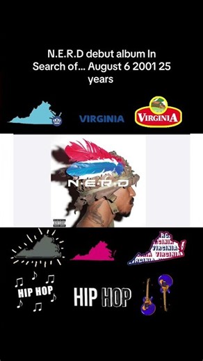N.E.R.D debut album In Search of… August 6 2001 25 years
