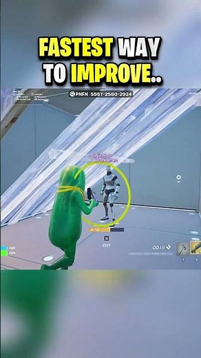 Fastest way to improve… 😱✅ #fortnite #fortniteclips