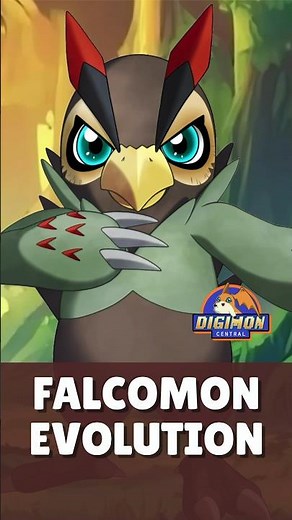 Falcomon Evolution Line #Shorts