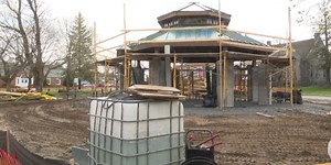 Gouverneur’s gazebo project nears completion