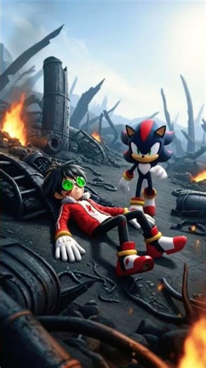 #DreamScreenAI A Short Film Romeo And Shadow The Hedgehog #sonicthehedgehog #pjmask