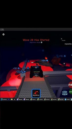 BLOODMOON Survive Zombie Arena AFK #survivezombiearena #roblox #toolosttaka