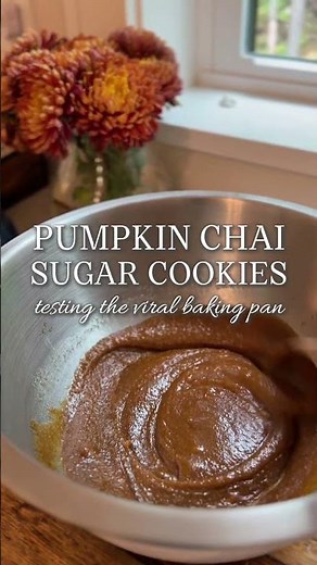Pumpkin Chai Sugar Cookies 🍂 | Easy Fall Cookie Recipe
