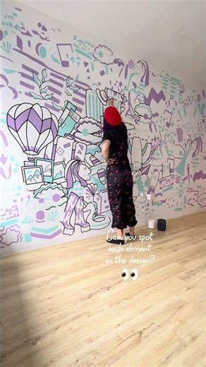 Come to paint a mural with me