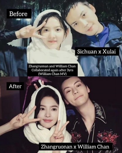 Zhangruonan starred in William Chan Music Video 😍#zhangruonan #williamchan
