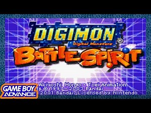 [Digimon Battle Spirit] Gameplay (Game Boy Advance)