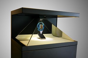 [Hot Item] 3 Sided 42" Holographic Display 3D Pyramid / Hologram Showcase