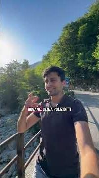 Questo è il confine ITALIA-SLOVENIA nelle montagne