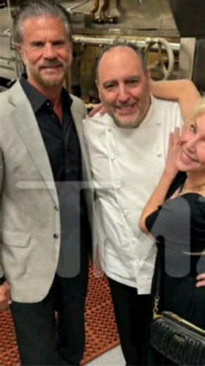 Heather Locklear and her boyfriend, Lorenzo Lamas,his family meeting the actress for the first time