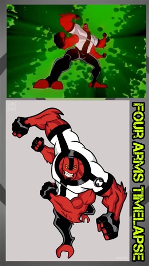 Four Arms💪🏼 #ben10 #ben10classic #fourarms #fanart #ben10art #drawing #cartoonnetwork #digitalart