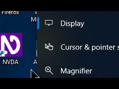 Exploring Low Vision Ease of Access Settings in Windows 10 October 2018 Update