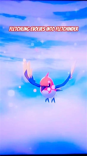 Fletchling has evolved into fletchinder
