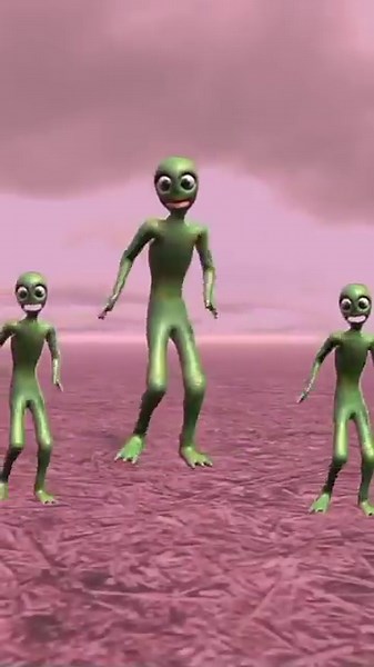green uzayli | Alien dance | Ami tu kasita | dame tu cosita #greenalien #dametucosita