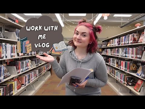 day in my life as a library assistant 📚✨